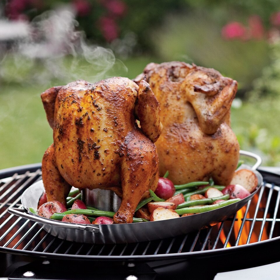 TwoinOne Vertical Chicken Roaster Williams Sonoma AU
